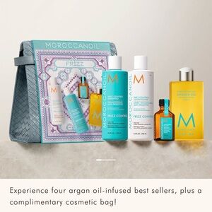 NEW- Moroccanoil set - Frizz Control Hair Care Collection gift set